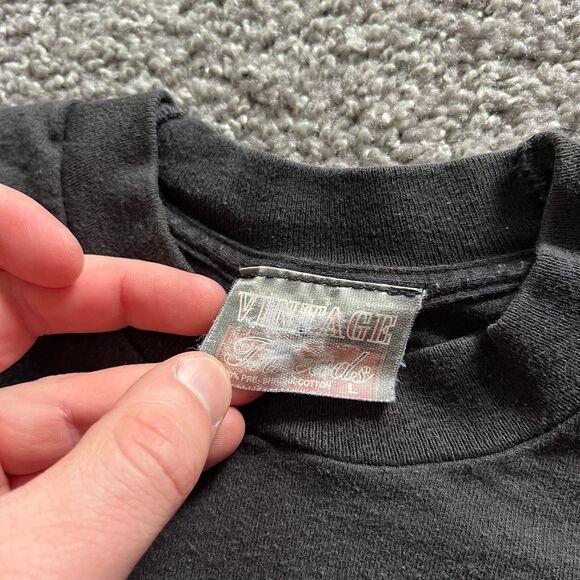 Vintage 1994 The Babe Ruth Signature Series T Shirt Limited Edition Black Sz L - Picture 7 of 10